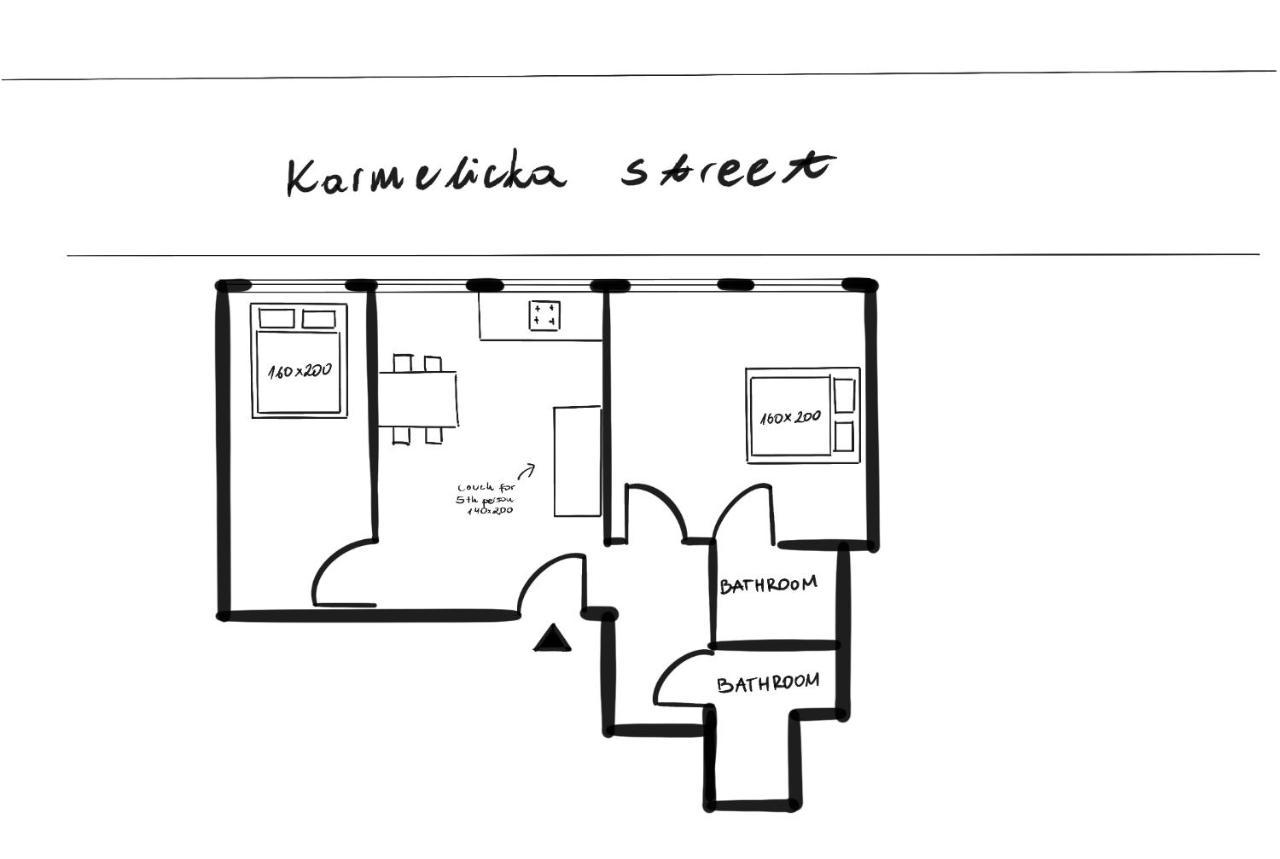 Modern House In Old Town Numero 5 Красков Екстериор снимка
